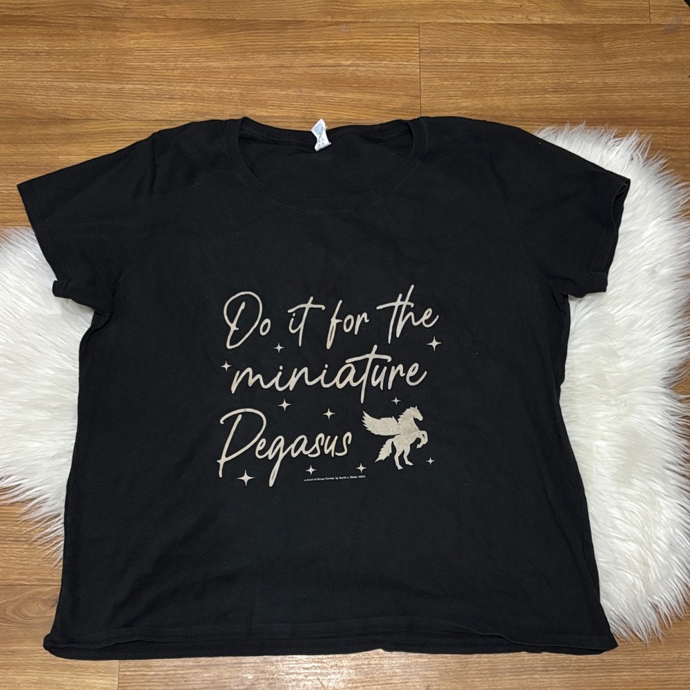 ACOTAR nesta do it for the miniature Pegasus shirt